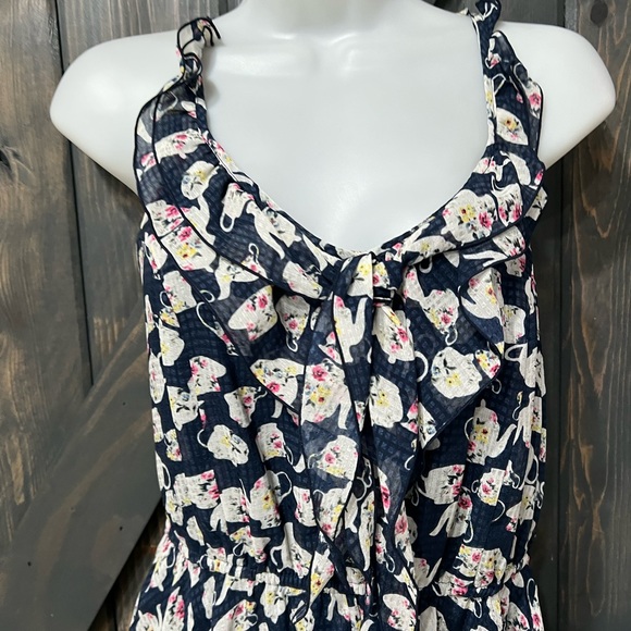 Disney's Alice in Wonderland a Collection by LC Lauren Conrad Ruffle Dress Tea - Picture 5 of 6